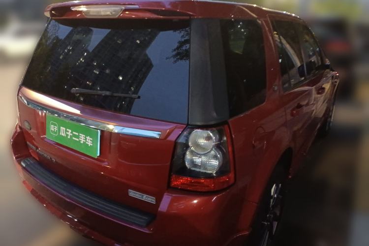 Used Land Rover Freelander 2 2011 3.2L China Red Limited Edition Rear Right 45 Deg