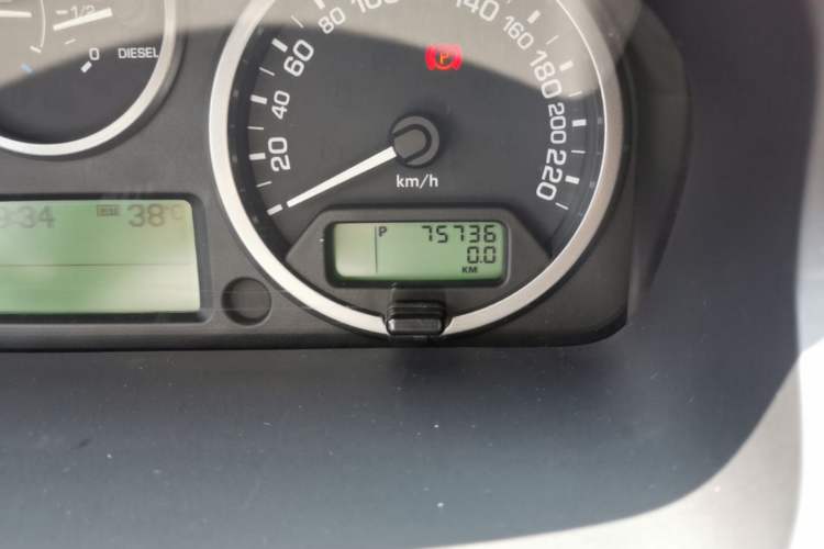 Used Land Rover Freelander 2 2012 2.2T SD4 SE Diesel Edition Odometer Close Up