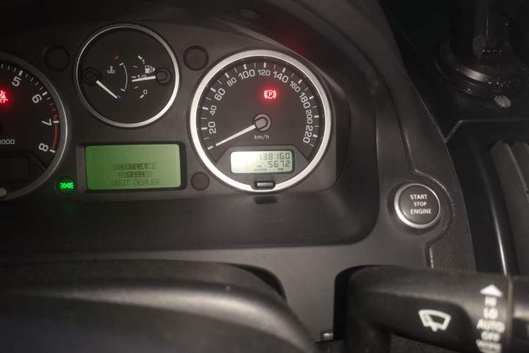 Used Land Rover Freelander 2 2012 2.0T Si4 HSE Gasoline Version Odometer Close Up