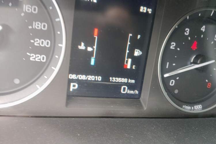 Used Land Rover Freelander 2 2013 2.0T Si4 HSE Gasoline Version Odometer Close Up