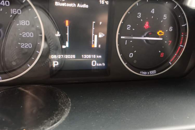 Used Land Rover Freelander 2 2013 2.0T Si4 SE Gasoline Edition Odometer Close Up
