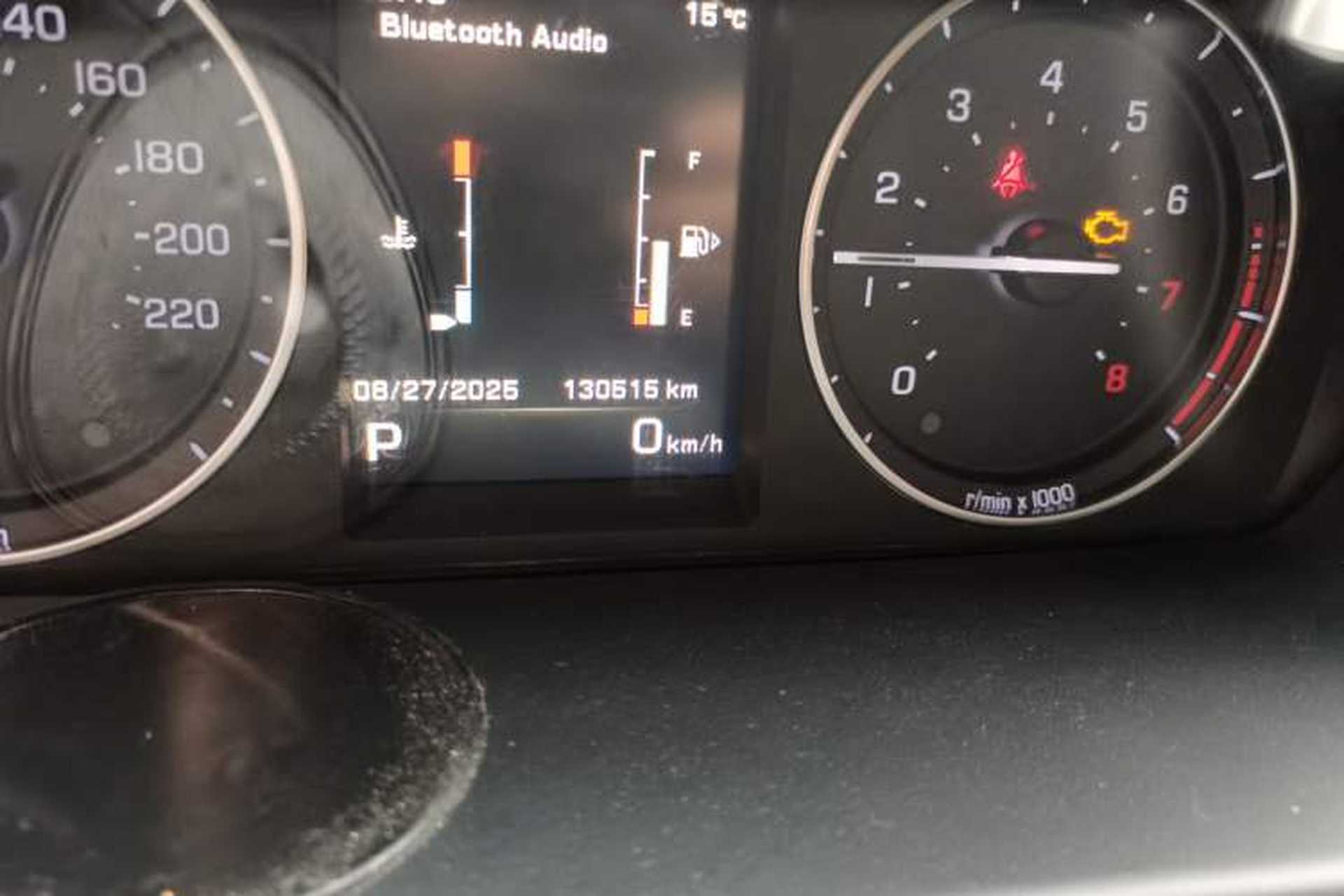 Used Land Rover Freelander 2 2013 2.0T Si4 SE Gasoline Edition Odometer Close Up