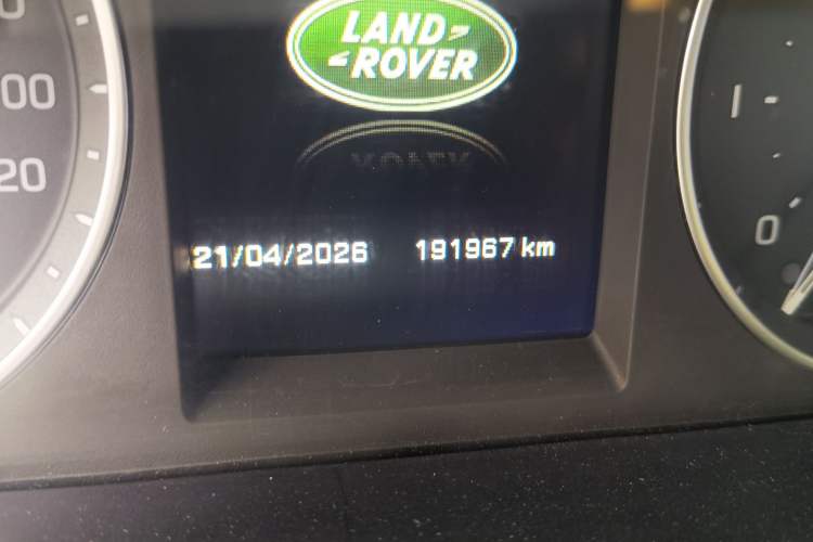 Used Land Rover Freelander 2 2013 2.2T SD4 SE Diesel Edition Odometer Close Up