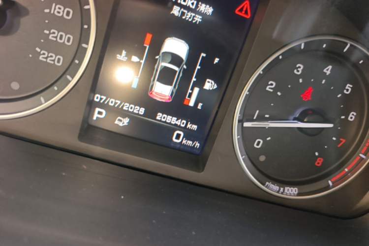 Used Land Rover Freelander 2 2013 2.0T Si4 SE Gasoline Edition Odometer Close Up