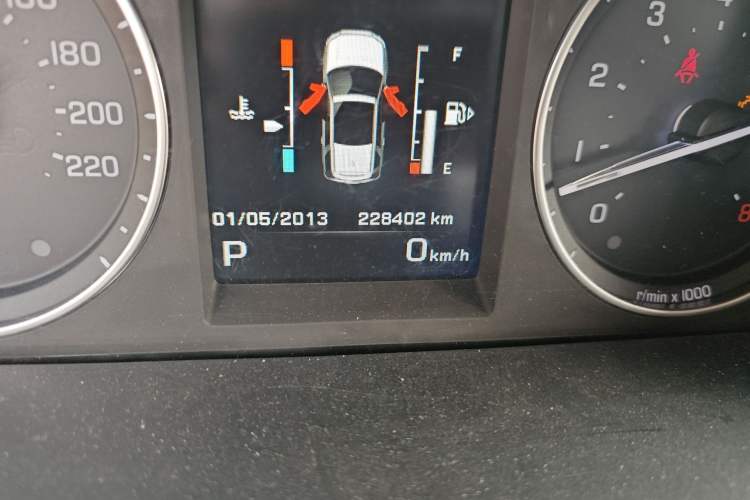 Used Land Rover Freelander 2 2013 2.0T Si4 HSE Gasoline Version Odometer Close Up