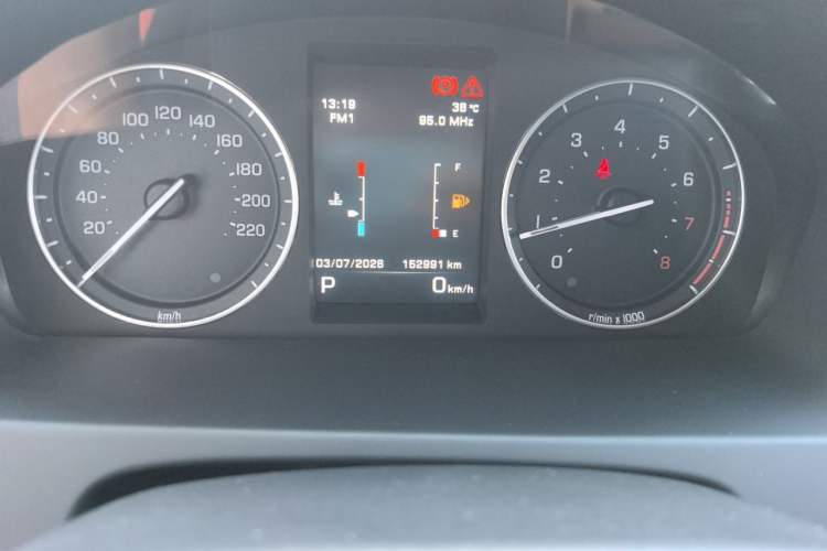 Used Land Rover Freelander 2 2013 2.0T Si4 HSE Gasoline Version Odometer Close Up