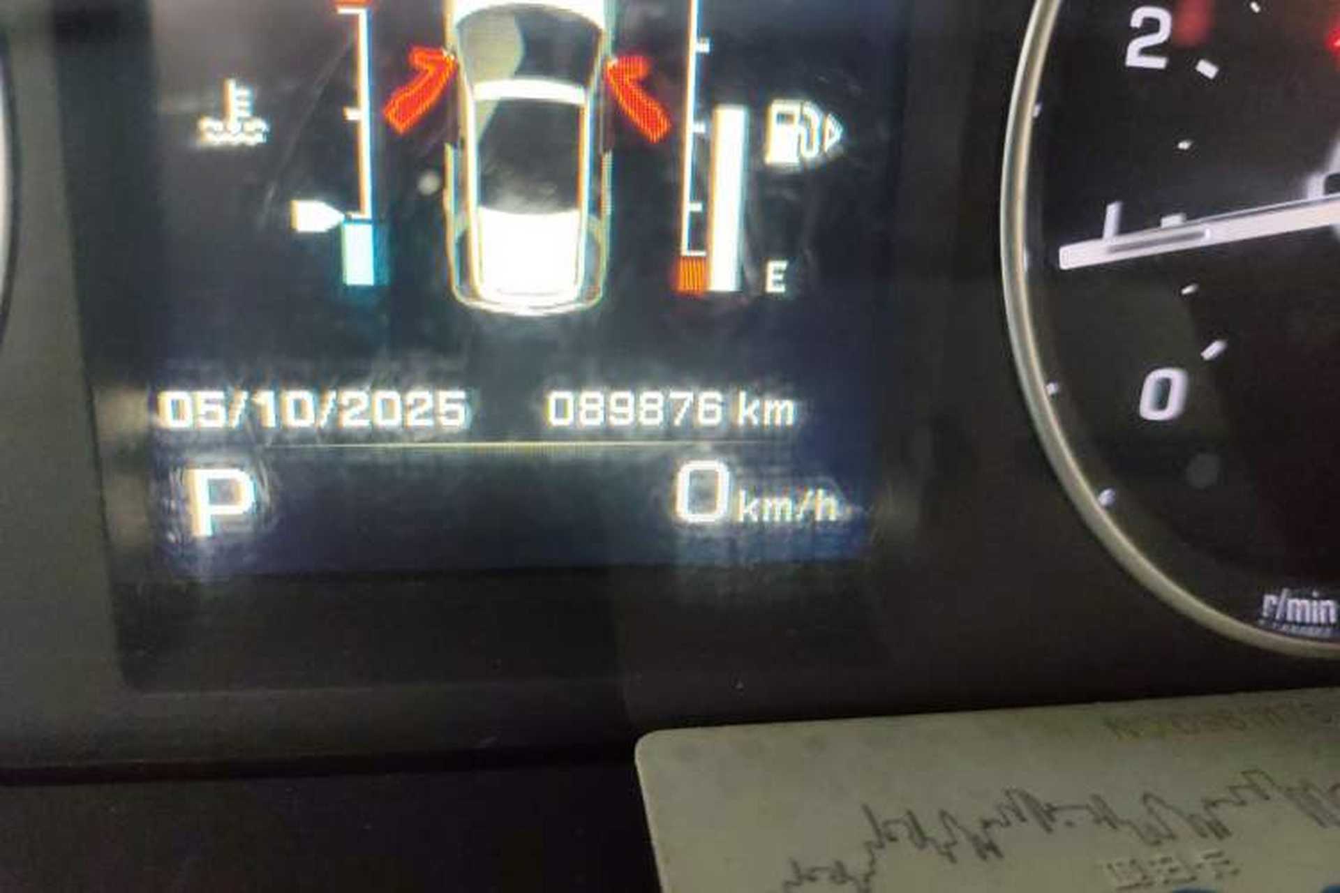 Used Land Rover Freelander 2 2014 2.0T Si4 S Gasoline Version Odometer Close Up