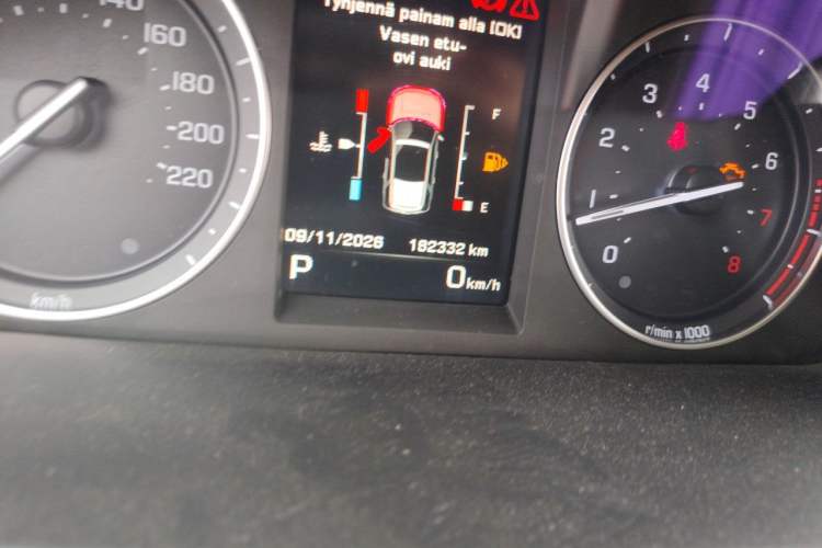 Used Land Rover Freelander 2 2014 2.0T Si4 SE Gasoline Version Odometer Close Up