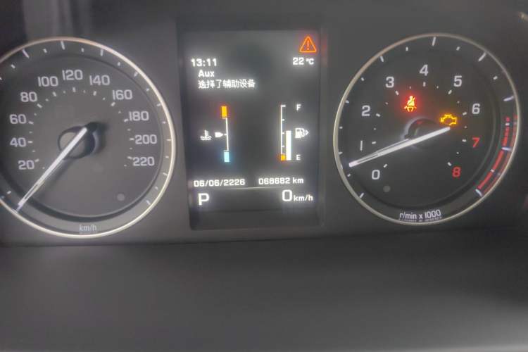 Used Land Rover Freelander 2 2014 2.0T Si4 SE Gasoline Version Odometer Close Up