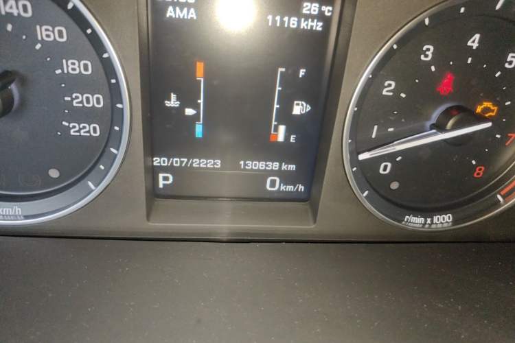 Used Land Rover Freelander 2 2014 2.0T Si4 SE Gasoline Version Odometer Close Up