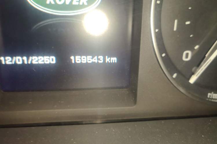 Used Land Rover Freelander 2 2014 2.0T Si4 HSE Gasoline Edition Odometer Close Up