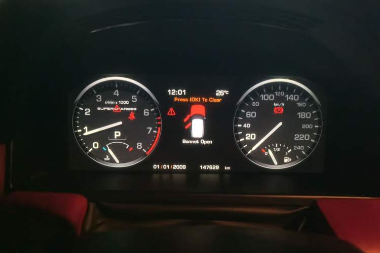 Used Land Rover Range 2012 5.0 SC V8 Instrument Cluster