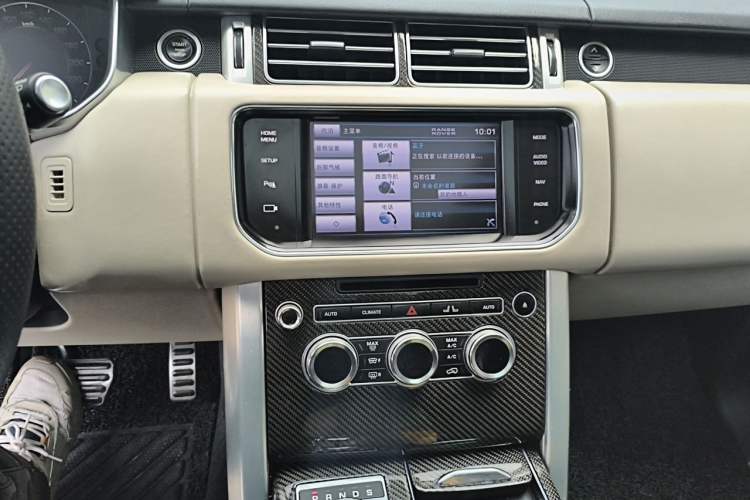 Used Land Rover Range  Audio And AC Panel