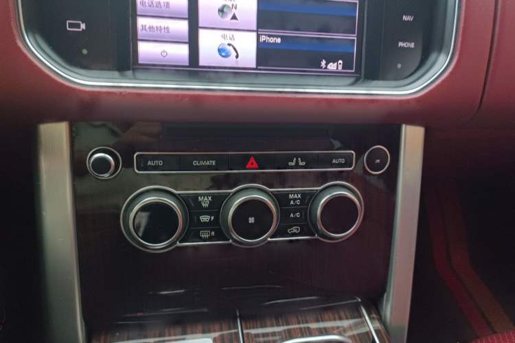 Used Land Rover Range  Audio And AC Panel