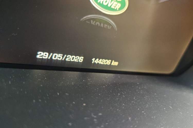 Used Land Rover Range 2013 3.0 TDV6 Vogue Odometer Close Up