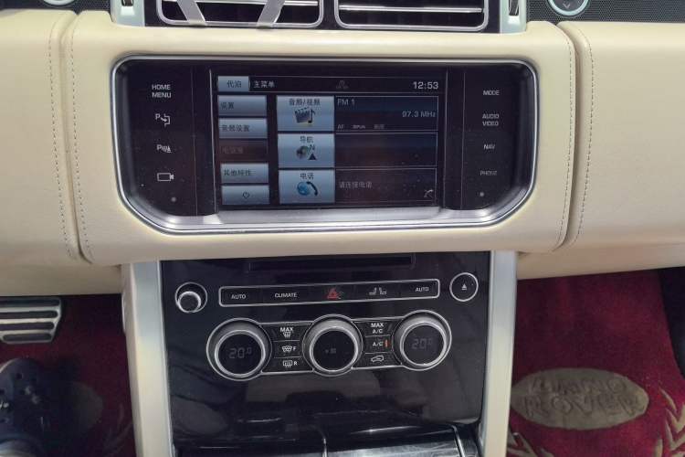 Used Land Rover Range  Audio And AC Panel
