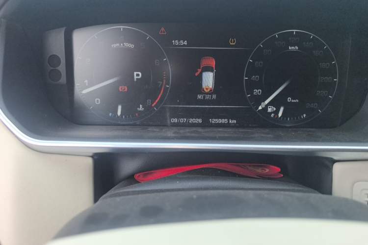 Used Land Rover Range 2014 Revised 3.0 SC V6 Vogue Odometer Close Up