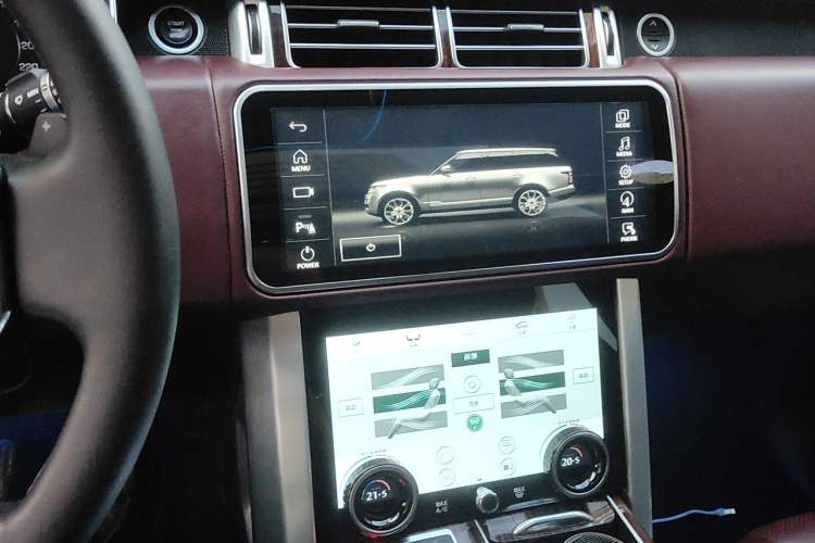 Used Land Rover Range 2014 3.0 SC V6 Vogue SE Long-Wheelbase Edition Audio And AC Panel