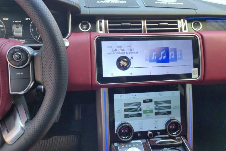 Used Land Rover Range  Audio And AC Panel