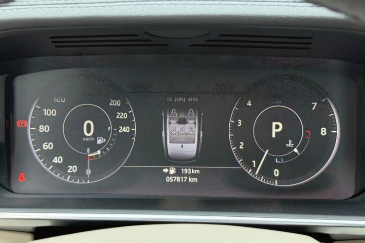 Used Land Rover Range 2017 3.0 SC V6 Vogue SE Long-Wheelbase Edition Odometer Close Up