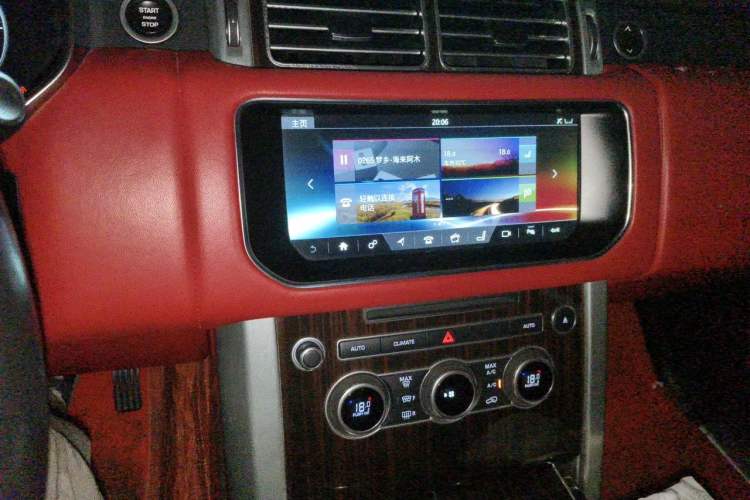 Used Land Rover Range  Audio And AC Panel