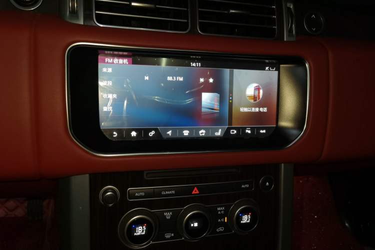 Used Land Rover Range  Audio And AC Panel