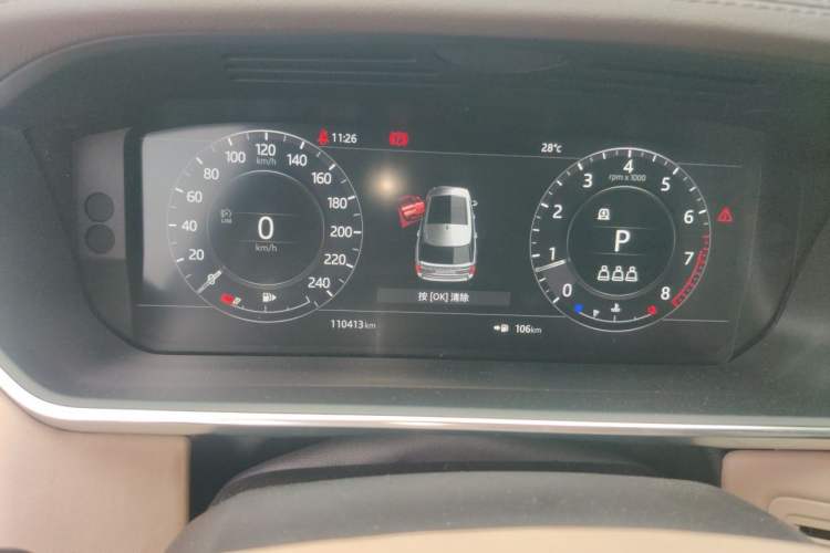 Used Land Rover Range 2018 3.0 SC V6 Vogue Extended-Length Model Instrument Cluster
