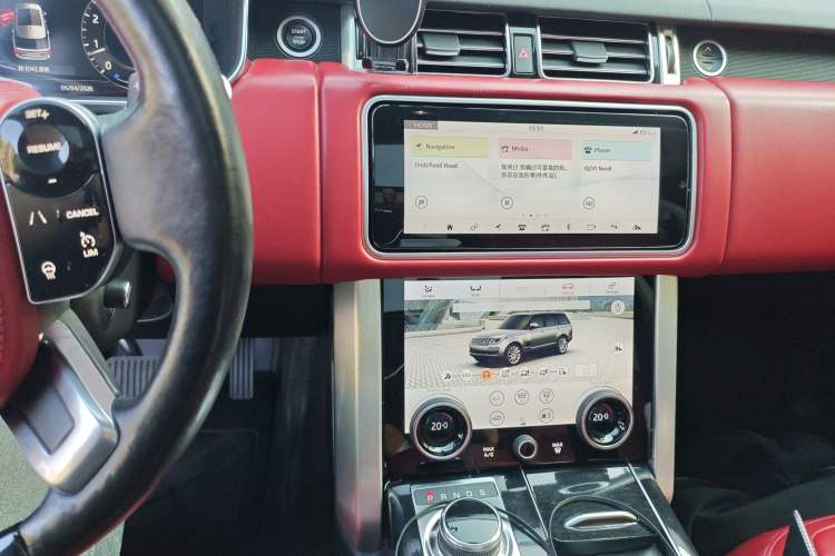 Used Land Rover Range 2018 3.0 SC V6 Grand Edition Audio And AC Panel