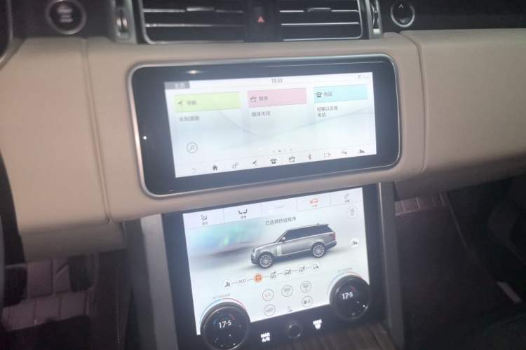Used Land Rover Range 2018 3.0 SC V6 Vogue Extended-Length Model Audio And AC Panel