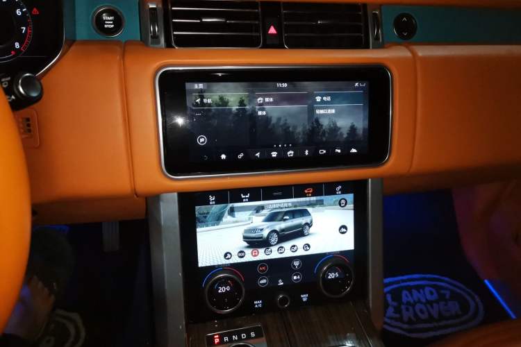 Used Land Rover Range 2018 3.0 SC V6 Grand Edition Audio And AC Panel
