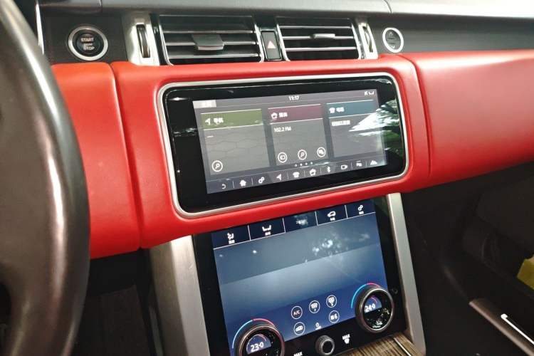 Used Land Rover Range  Audio And AC Panel