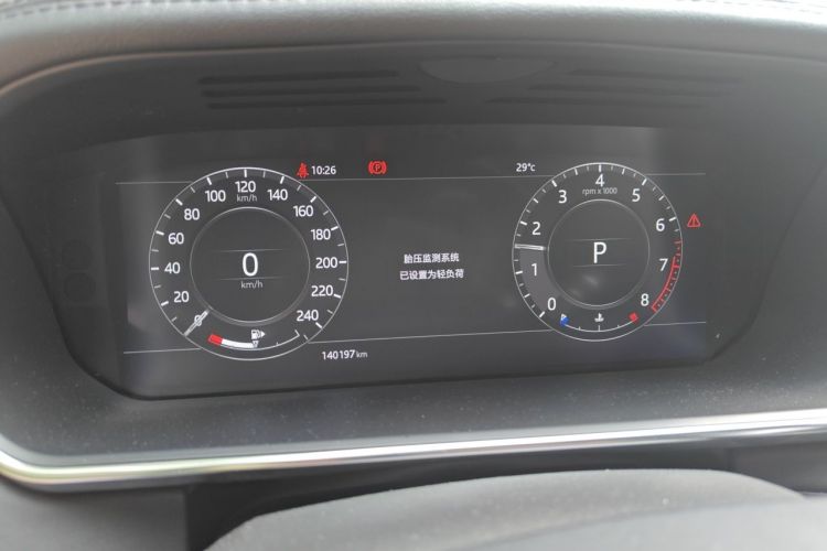 Used Land Rover Range 2018 3.0 SC V6 Grand Edition Odometer Close Up