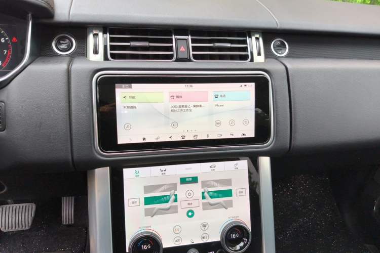 Used Land Rover Range 2019 3.0 SC V6 Grand Edition Audio And AC Panel