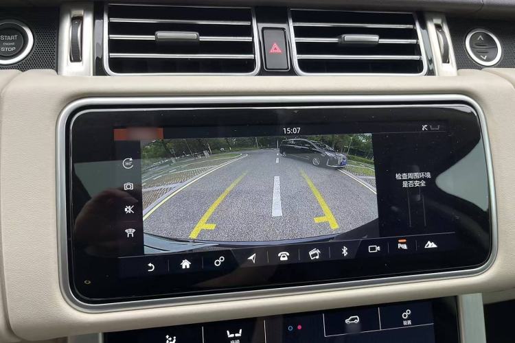 Used Land Rover Range 2019 3.0 SC V6 Long-wheelbase Version Audio And AC Panel
