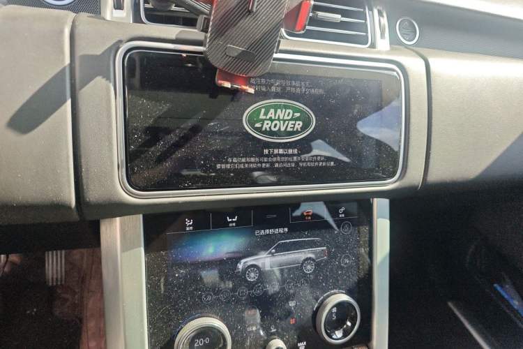 Used Land Rover Range 2019 3.0 SCV6 Legacy Edition Audio And AC Panel