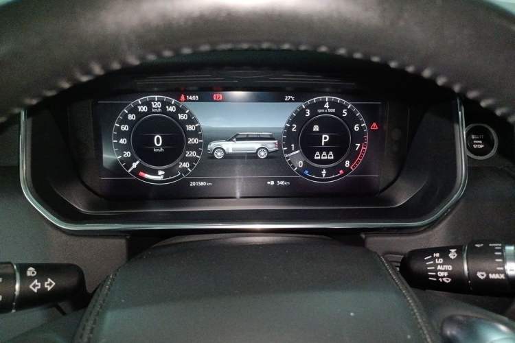 Used Land Rover Range 2019 3.0 SC V6 Long-wheelbase Version Instrument Cluster