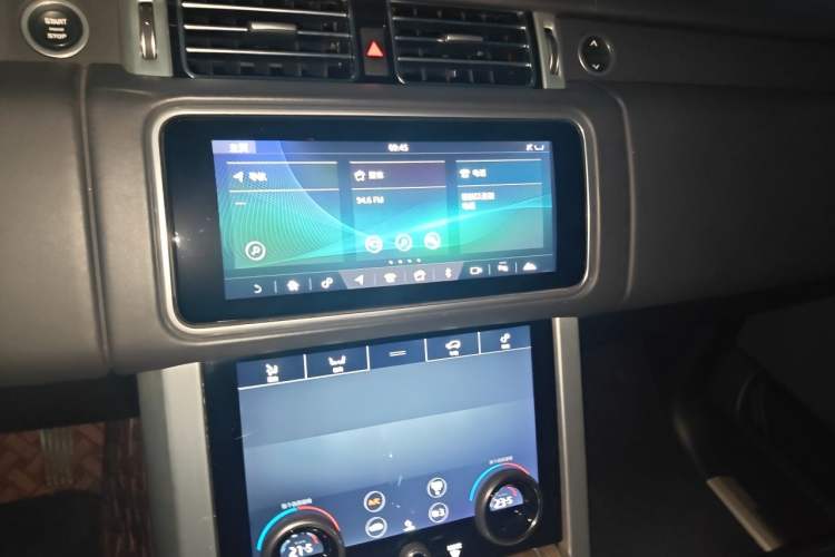 Used Land Rover Range 2019 3.0 SC V6 Long-wheelbase Version Audio And AC Panel