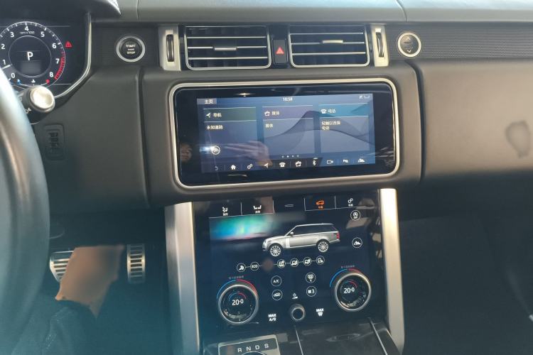 Used Land Rover Range 2020 3.0 L6 Long-Wheelbase Legacy Audio And AC Panel
