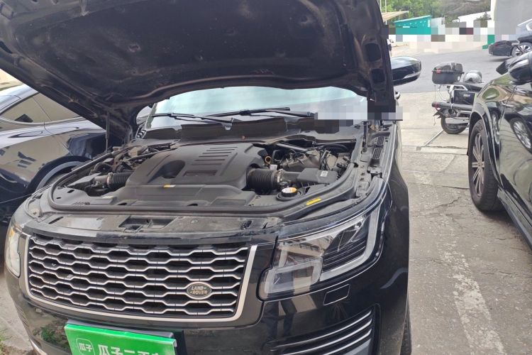 Used Land Rover Range 2020 3.0 L6 Legacy Edition Engine Bay Left