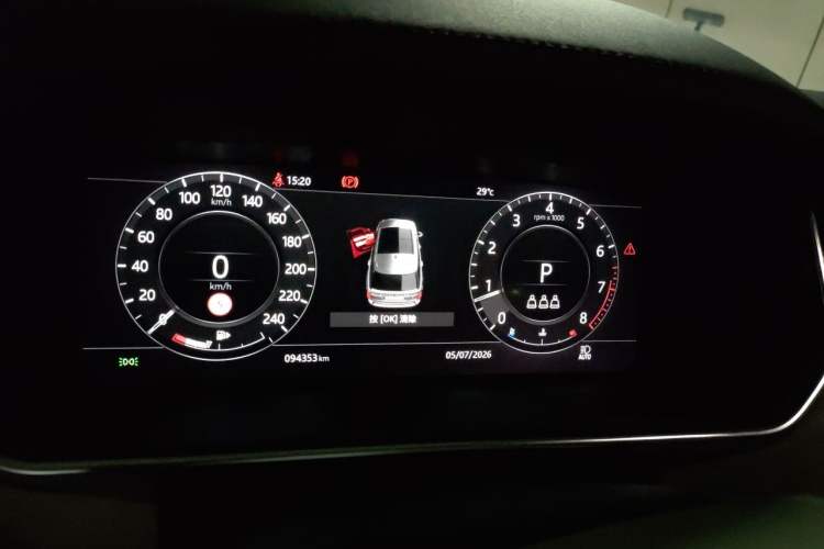 Used Land Rover Range 2020 3.0 L6 Long-Wheelbase Legacy Instrument Cluster