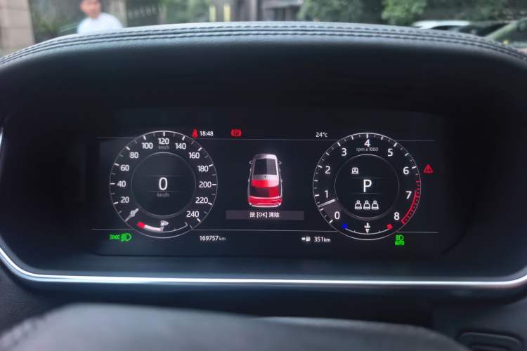 Used Land Rover Range 2020 3.0 L6 Grand Edition Instrument Cluster