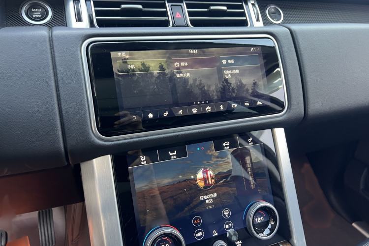 Used Land Rover Range 2021 3.0 L6 Grand Edition Audio And AC Panel