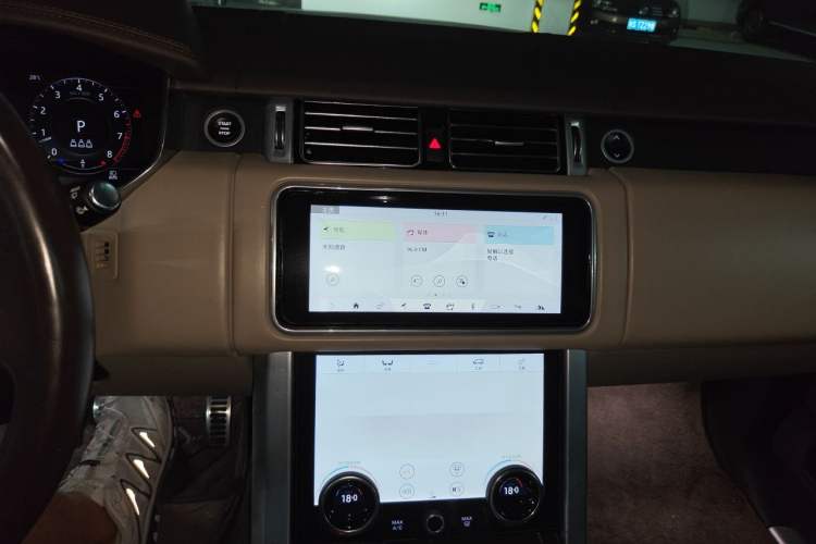 Used Land Rover Range 2021 3.0 L6 Centennial Edition Audio And AC Panel