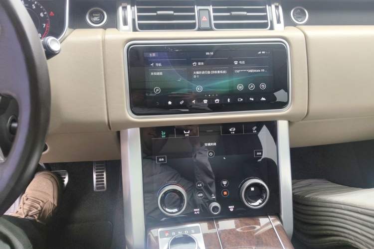 Used Land Rover Range 2021 3.0 L6 Century Extended Classic Edition Audio And AC Panel