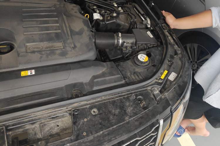 Used Land Rover Range 2021 3.0 L6 Century Extended Classic Edition Engine Bay Left