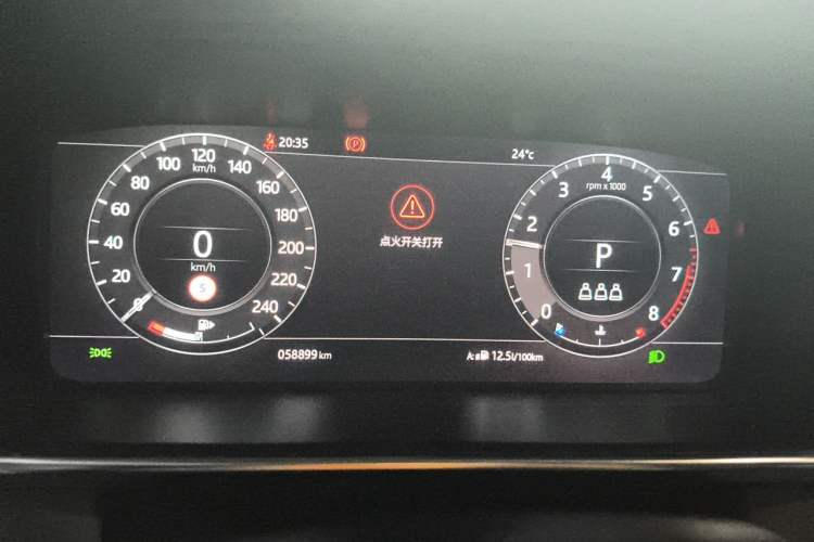 Used Land Rover Range 2021 3.0 L6 Century Extended Classic Edition Instrument Cluster
