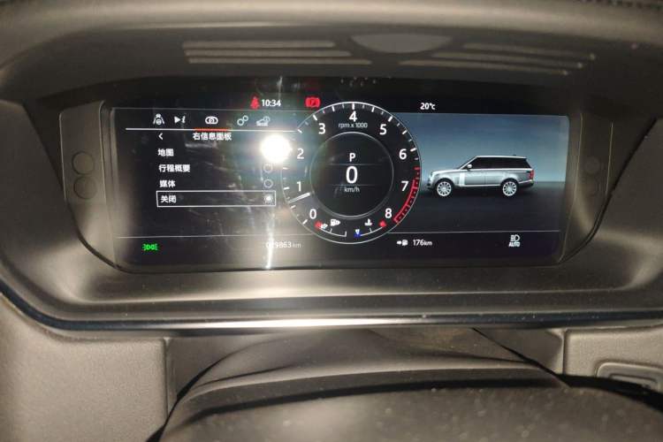 Used Land Rover Range 2021 3.0 L6 Grand Edition Instrument Cluster