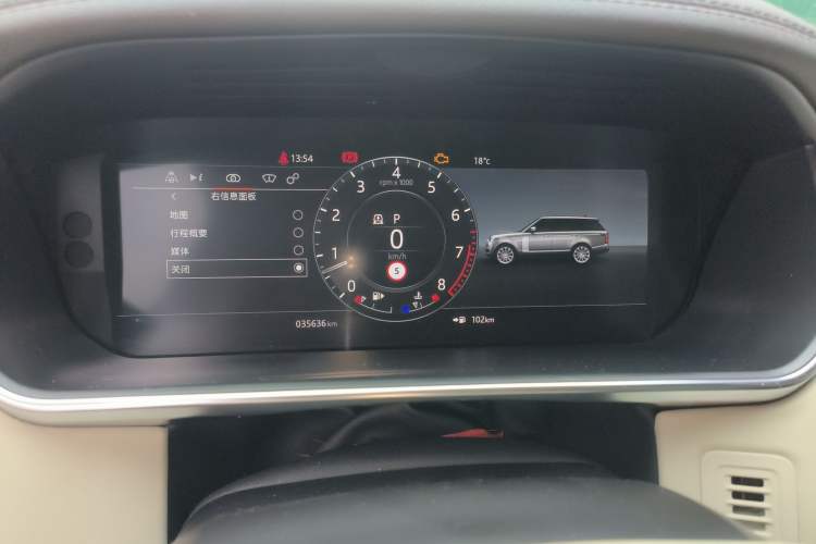 Used Land Rover Range 2021 3.0 L6 Century Extended Classic Edition Instrument Cluster