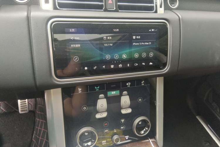 Used Land Rover Range 2021 3.0 L6 Century Extended Classic Edition Audio And AC Panel