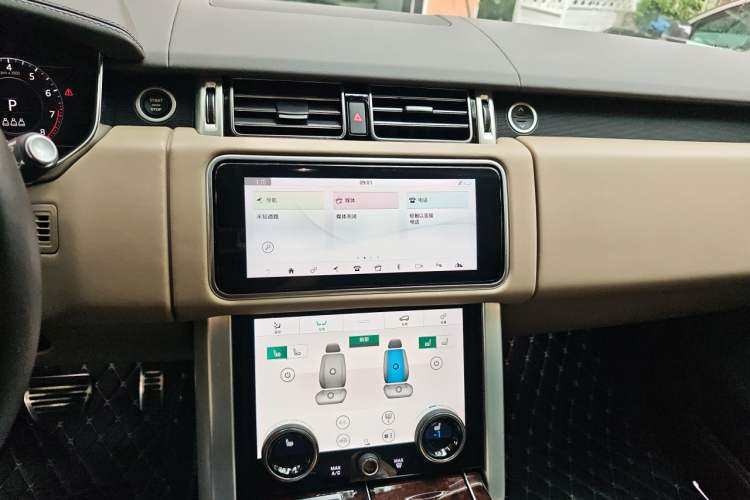 Used Land Rover Range 2021 3.0 L6 Century Extended Classic Edition Audio And AC Panel